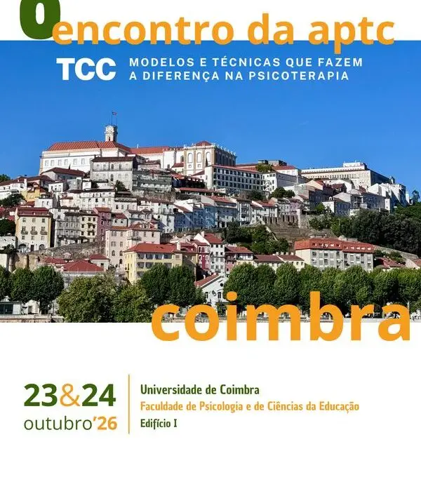 Cartaz do VIII Encontro da APTC – Coimbra, 23 e 24 de outubro de 2026